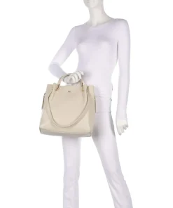 Kazar Tote Bags-Alexandria Tote bag embossed cow leather