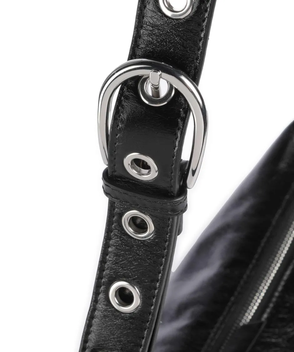 Abro Shoulder Bags|Crossbody Bags-Alias Soft By My Side Shoulder bag fine grain cow leather