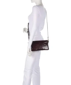 Les Visionnaires Shoulder Bags|Crossbody Bags-Alice Crinkle Shoulder bag fine grain cow leather