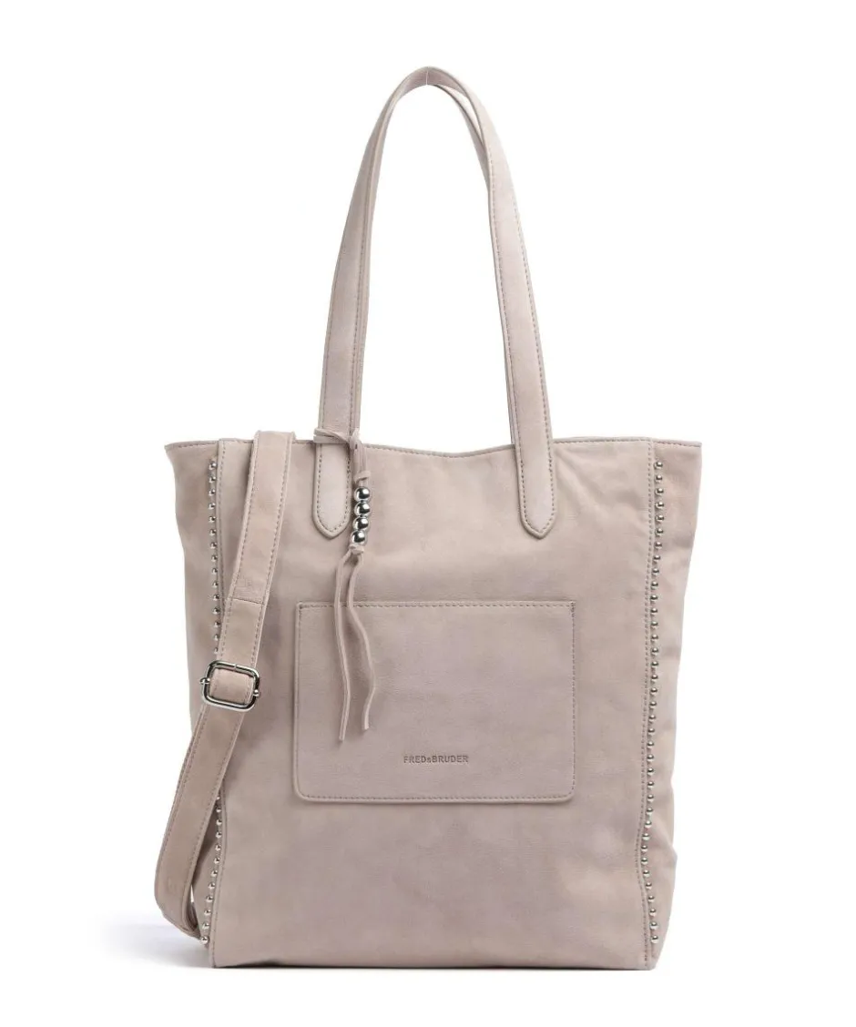FredsBruder Tote Bags-All About Beads Tote bag sheepskin leather