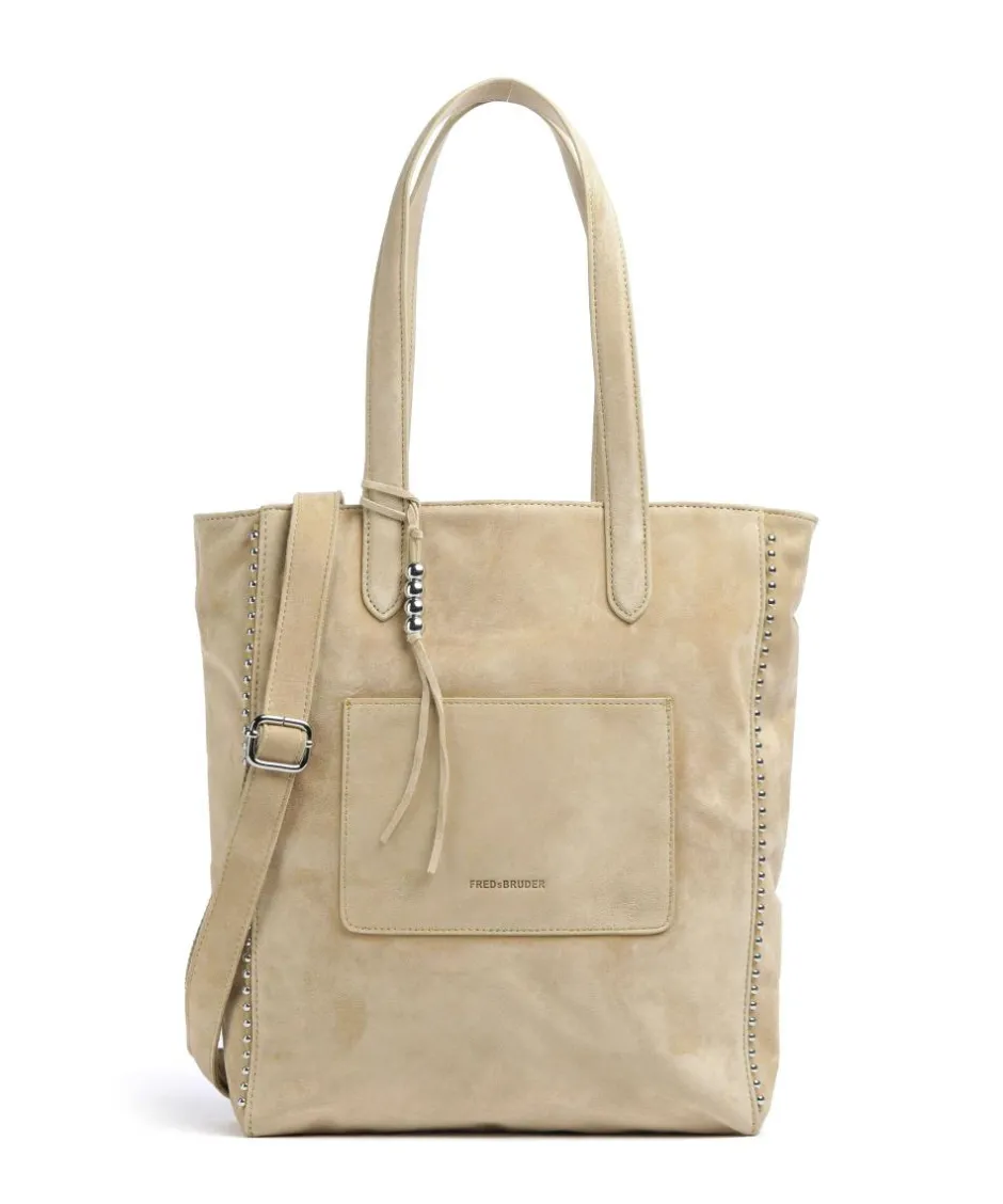 FredsBruder Tote Bags-All About Beads Tote bag sheepskin leather