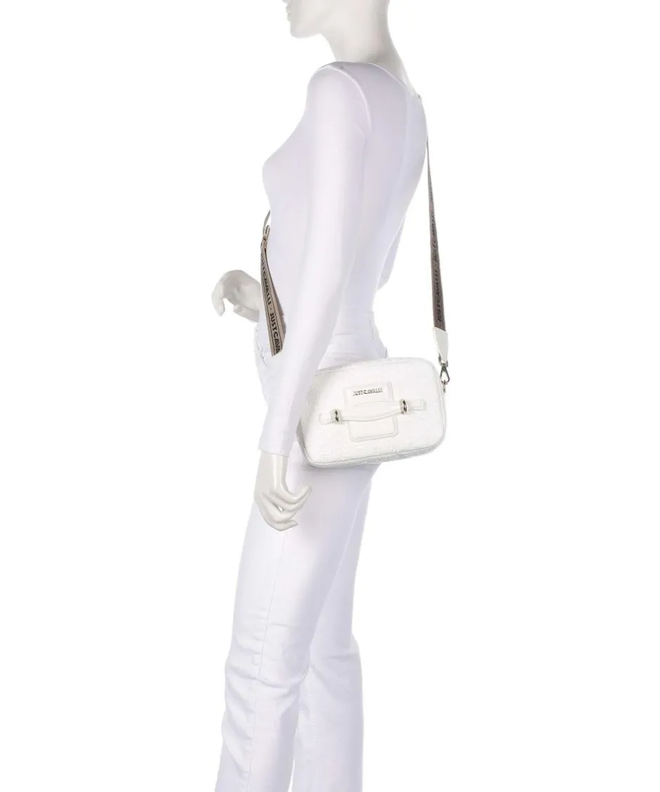 Just Cavalli Crossbody Bags-All Over Gothic Crossbody bag imitation leather