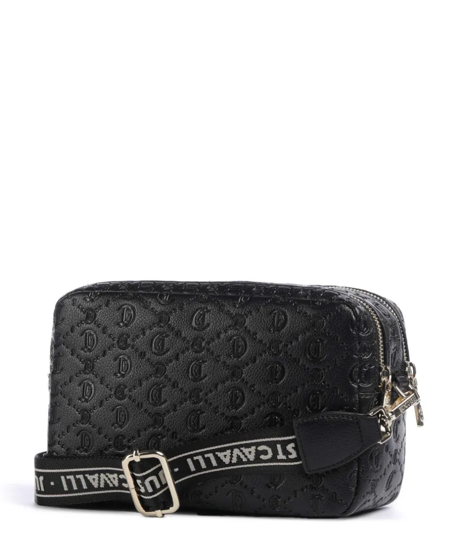 Just Cavalli Crossbody Bags-All Over Gothic Crossbody bag imitation leather