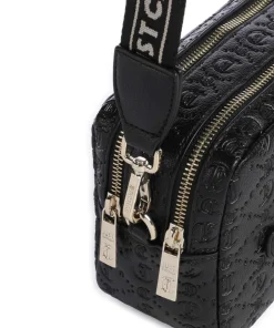 Just Cavalli Crossbody Bags-All Over Gothic Crossbody bag imitation leather