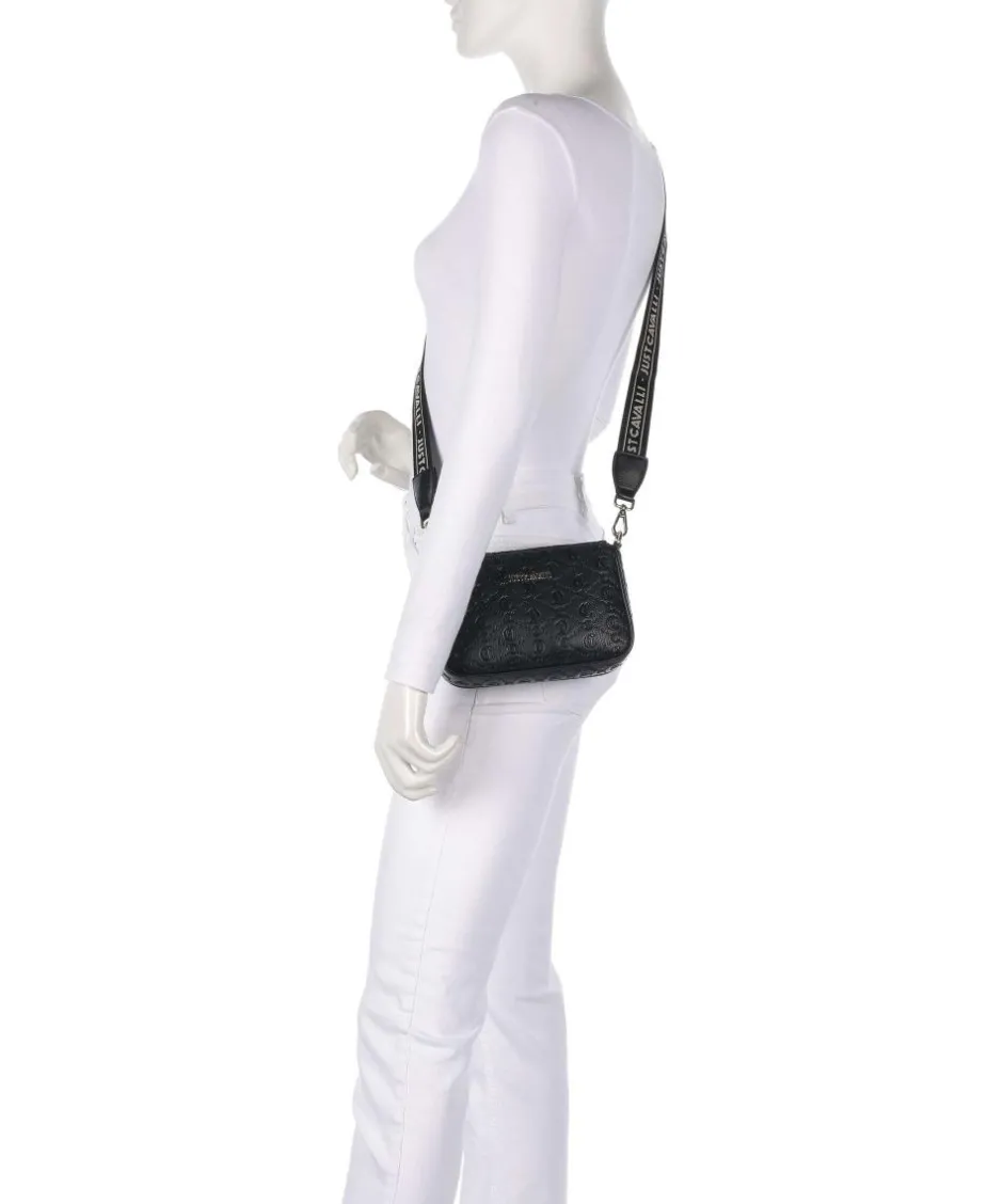 Just Cavalli Shoulder Bags|Crossbody Bags-All Over Gothic Shoulder bag imitation leather