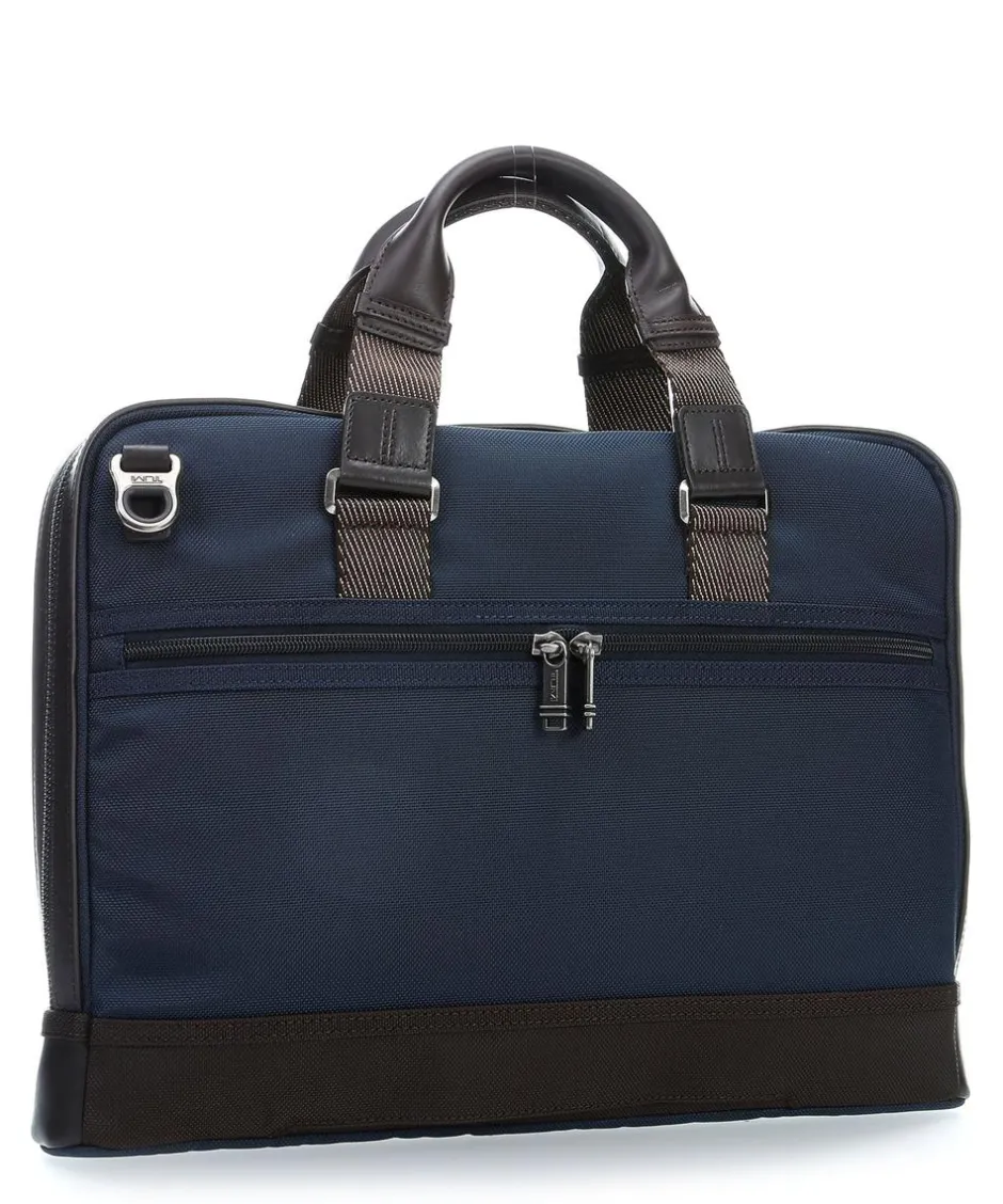 Tumi Business- & Laptop Bags-Alpha Bravo Andrews Briefcase 15″ ballistic nylon