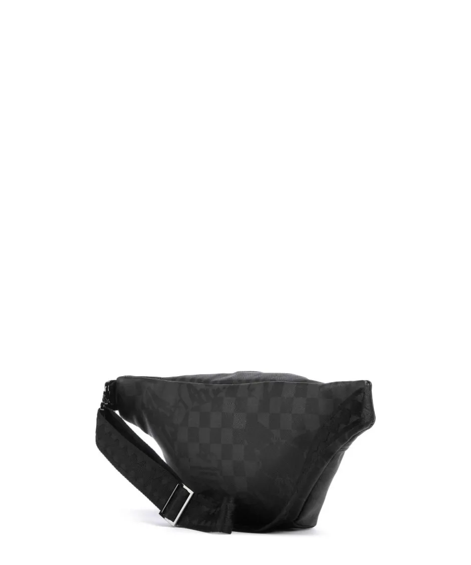 Sprayground Fanny Packs|Crossbody Bags-3AM Check Fanny pack hard synthetic