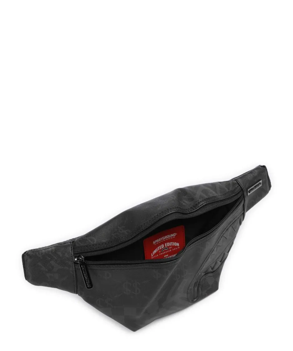 Sprayground Fanny Packs|Crossbody Bags-3AM Check Fanny pack hard synthetic