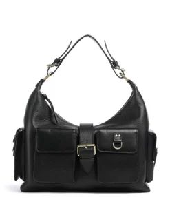 The Kooples Shoulder Bags-Amelia Large Shoulder bag grained cow leather