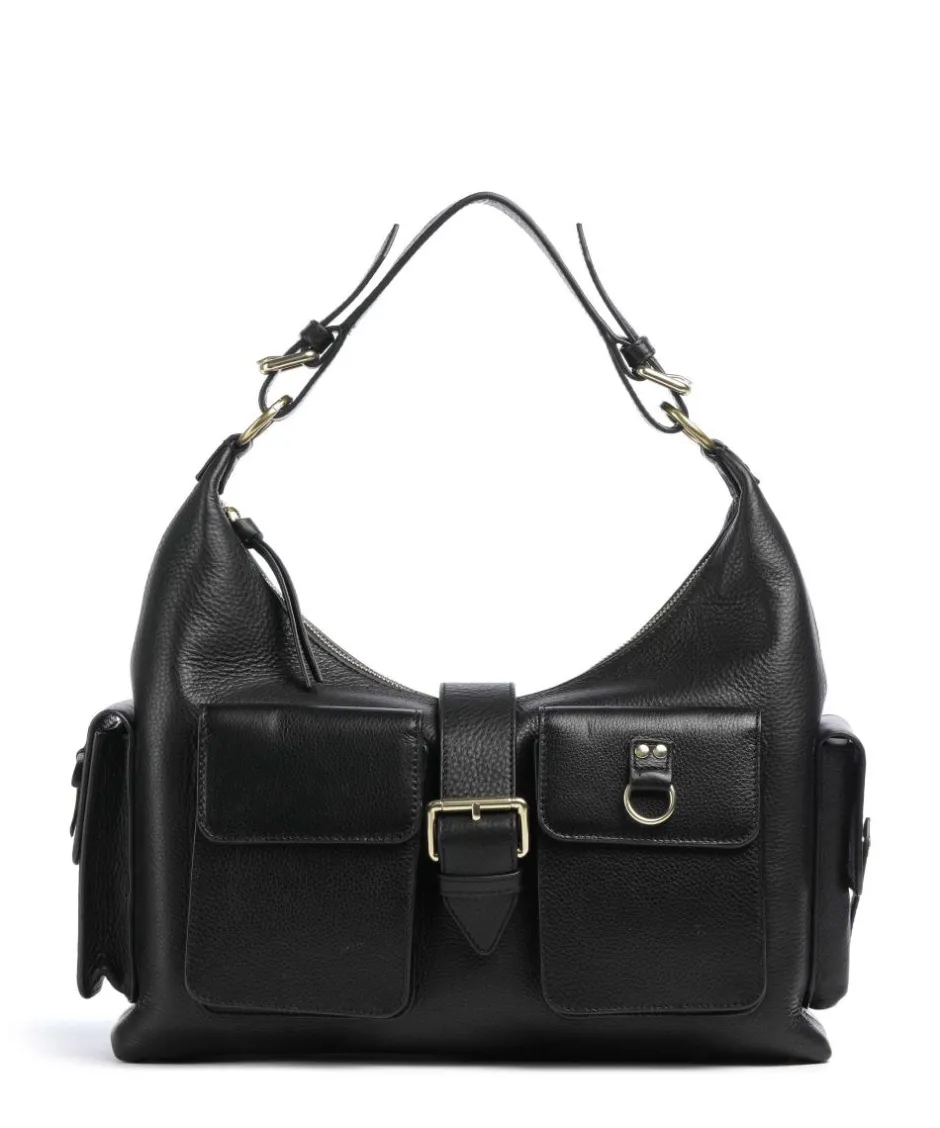 The Kooples Shoulder Bags-Amelia Large Shoulder bag grained cow leather