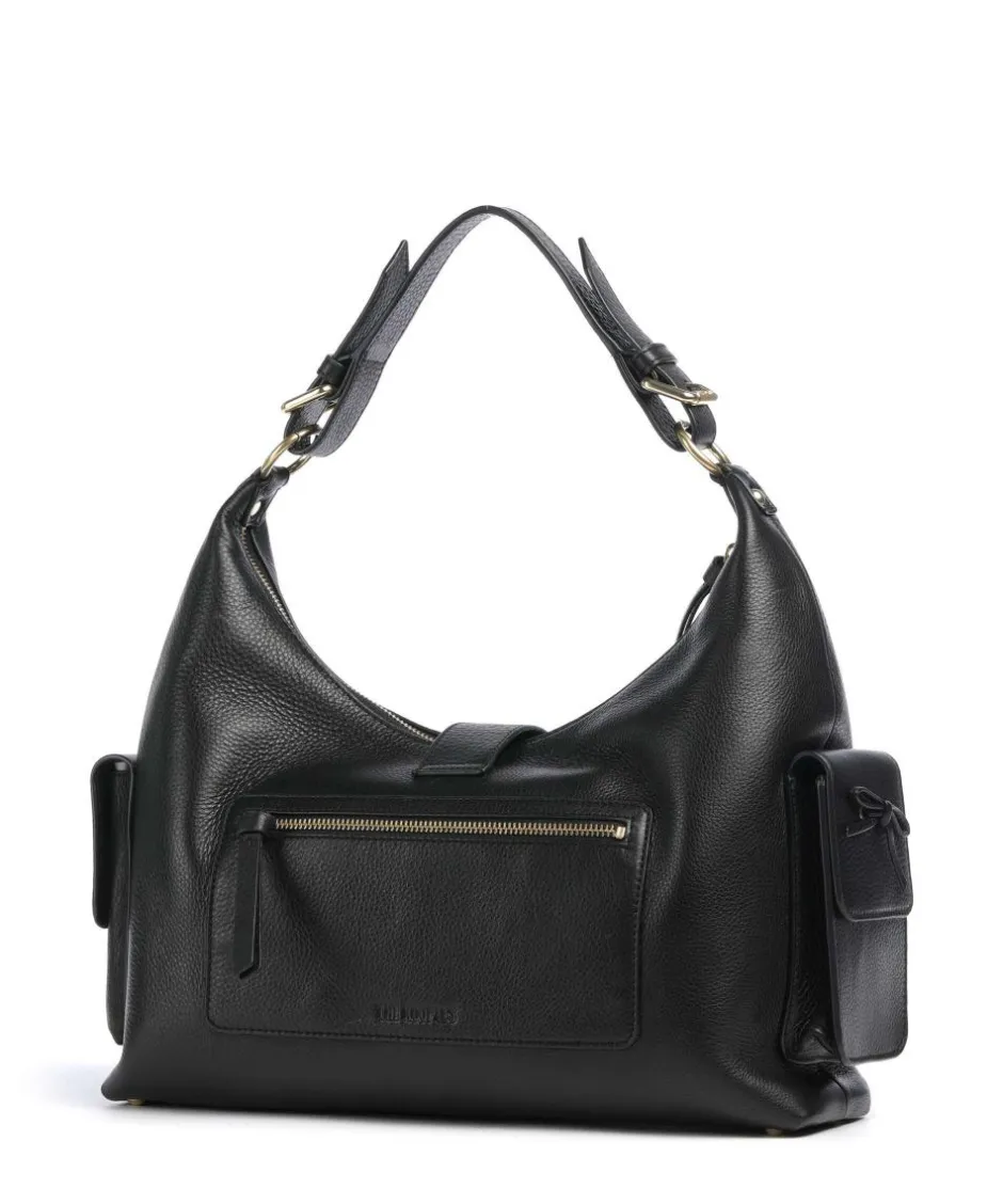The Kooples Shoulder Bags-Amelia Large Shoulder bag grained cow leather