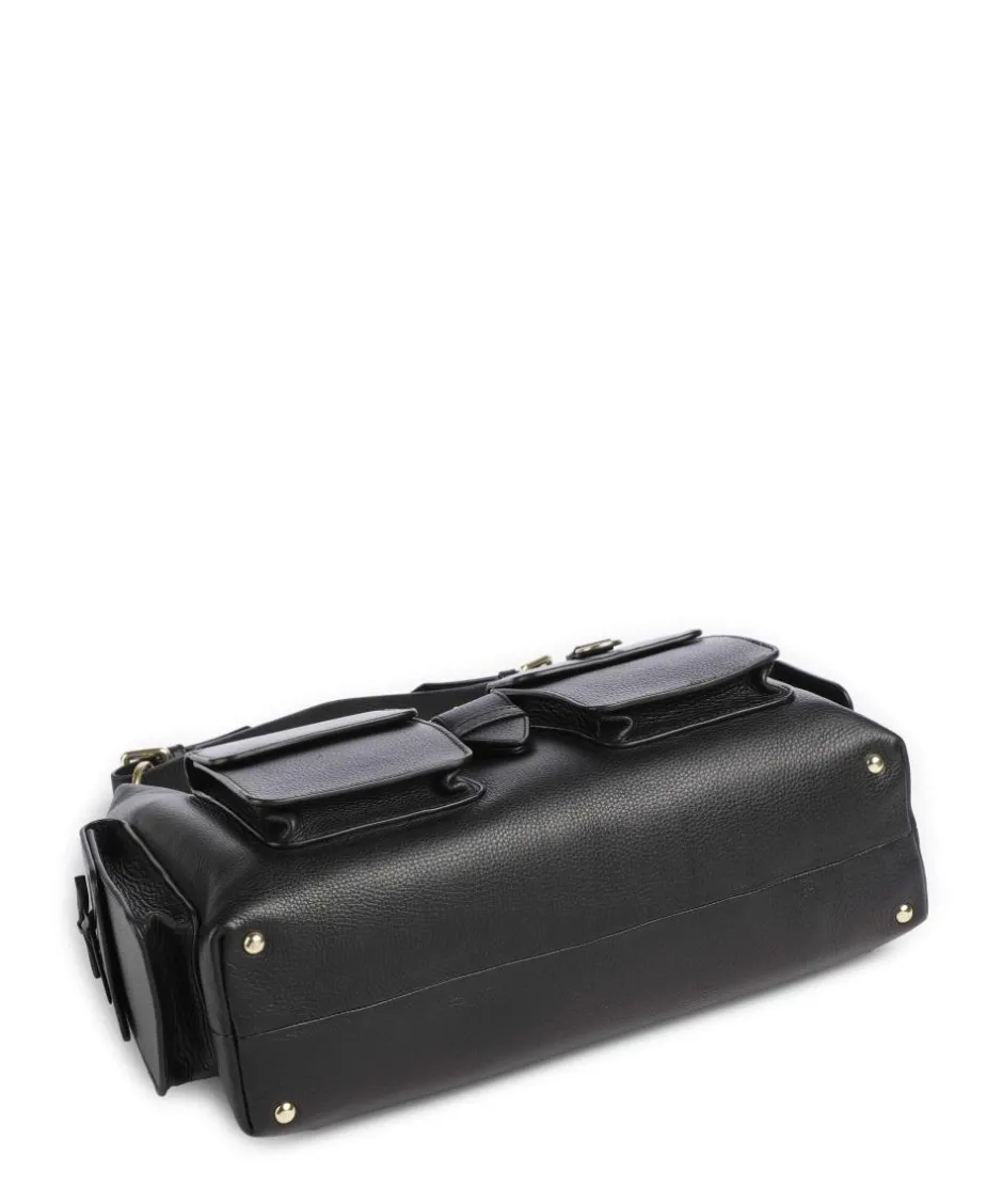The Kooples Shoulder Bags-Amelia Large Shoulder bag grained cow leather