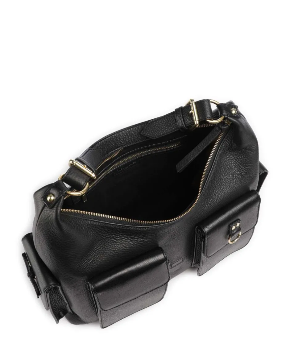 The Kooples Shoulder Bags-Amelia Large Shoulder bag grained cow leather
