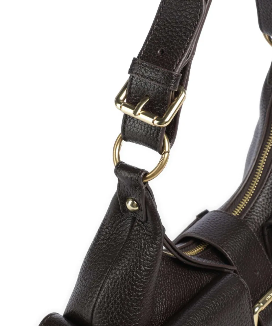 The Kooples Shoulder Bags-Amelia Shoulder bag grained cow leather
