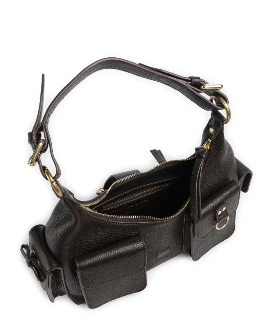 The Kooples Shoulder Bags-Amelia Shoulder bag grained cow leather