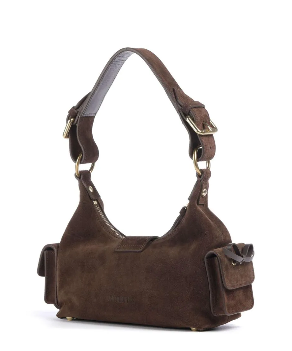 The Kooples Shoulder Bags-Amelia Small Shoulder bag brushed cow leather