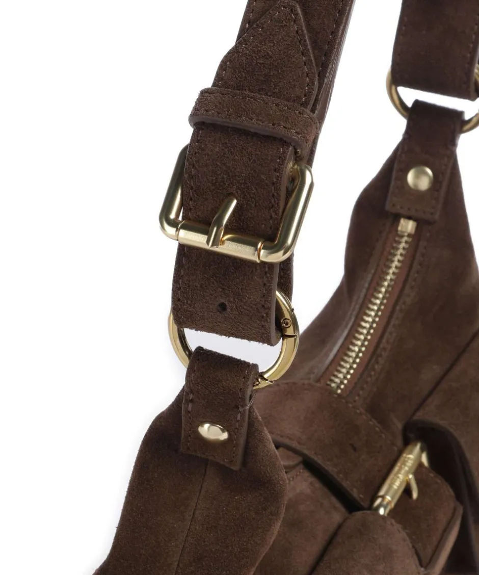 The Kooples Shoulder Bags-Amelia Small Shoulder bag brushed cow leather