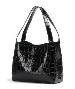 Kazar Shoulder Bags|Hobo Bags-Ange Hobo bag embossed leather