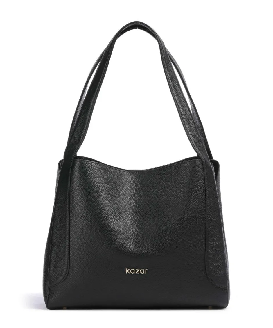 Kazar Shoulder Bags|Hobo Bags-Ange Hobo bag grained cow leather