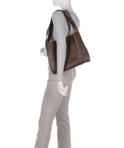 Kazar Shoulder Bags|Hobo Bags-Ange Hobo bag grained cow leather
