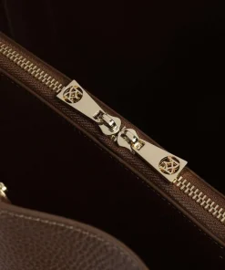 Kazar Shoulder Bags|Hobo Bags-Ange Hobo bag grained cow leather