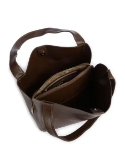 Kazar Shoulder Bags|Hobo Bags-Ange Hobo bag grained cow leather