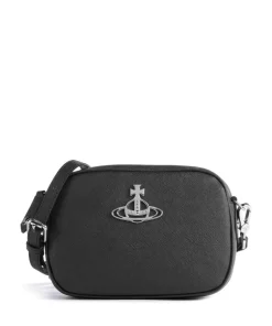 Vivienne Westwood Crossbody Bags-Anna Saffiano Biogreen Crossbody bag imitation leather