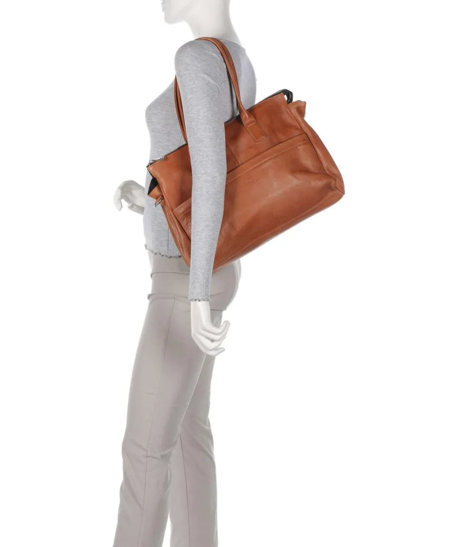 Still Nordic Business- & Laptop Bags|Tote Bags-Anouk Anouk Tote bag 13″ grained leather