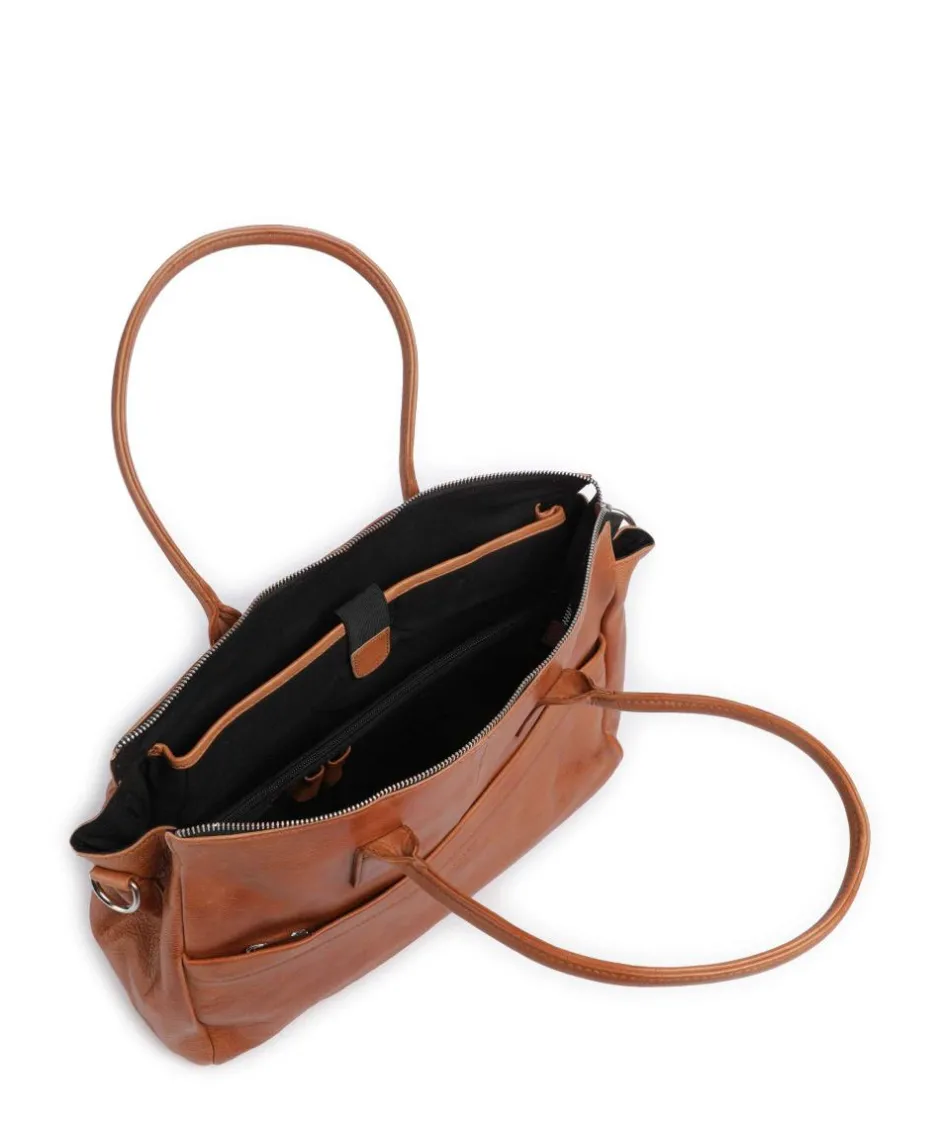 Still Nordic Business- & Laptop Bags|Tote Bags-Anouk Anouk Tote bag 13″ grained leather