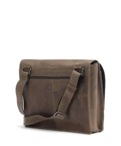Harold Business- & Laptop Bags-Antic Briefcase 15″ pull-up cow leather