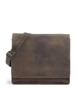 Harold Shoulder Bags-Antic M Shoulder bag 13″ pull-up cow leather