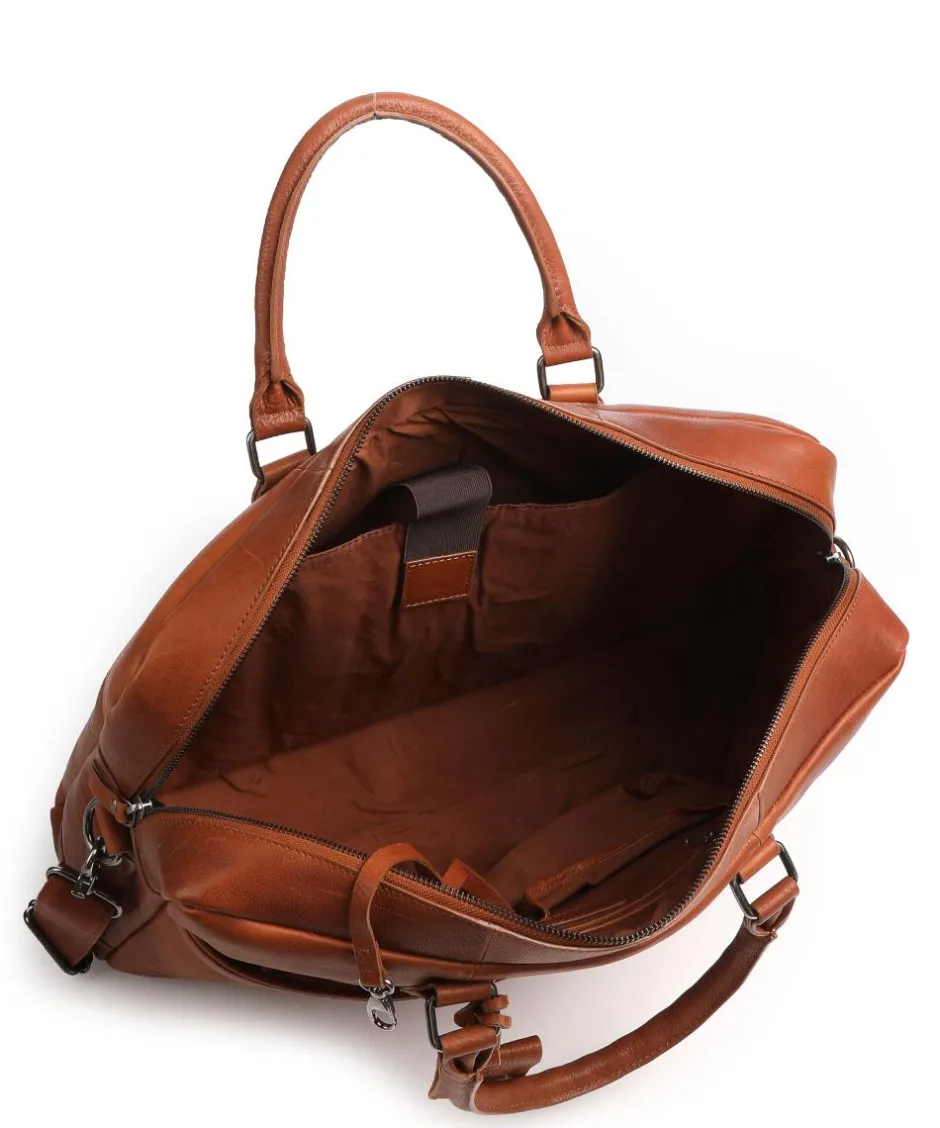 Burkely Business- & Laptop Bags-Antique Avery Briefcase 17″ grained leather