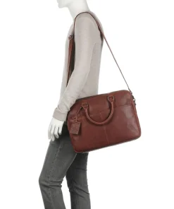 Burkely Business- & Laptop Bags-Antique Avery Briefcase 15″ grained leather