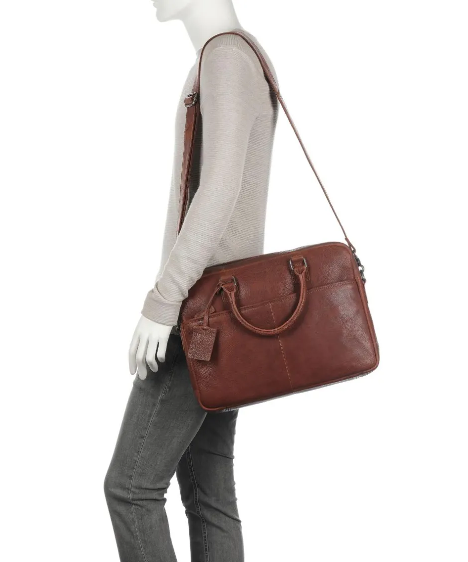 Burkely Business- & Laptop Bags-Antique Avery Briefcase 15″ grained leather