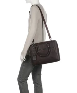 Burkely Business- & Laptop Bags-Antique Avery Briefcase 14″ grained leather