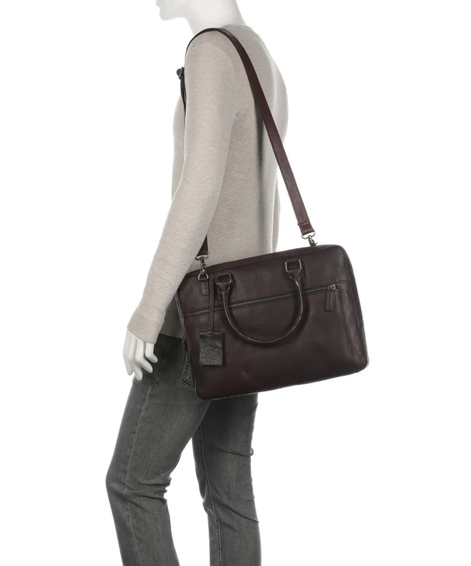 Burkely Business- & Laptop Bags-Antique Avery Briefcase 14″ grained leather