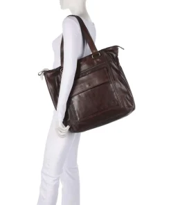Spikes & Sparrow Business- & Laptop Bags-Apache Amina Briefcase 15″ fine grain leather