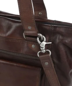 Spikes & Sparrow Business- & Laptop Bags-Apache Amina Briefcase 15″ fine grain leather