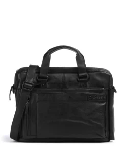 Spikes & Sparrow Business- & Laptop Bags-Apache Brutus Briefcase 15″ fine grain leather