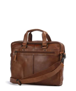 Spikes & Sparrow Business- & Laptop Bags-Apache Brutus Briefcase 15″ fine grain leather