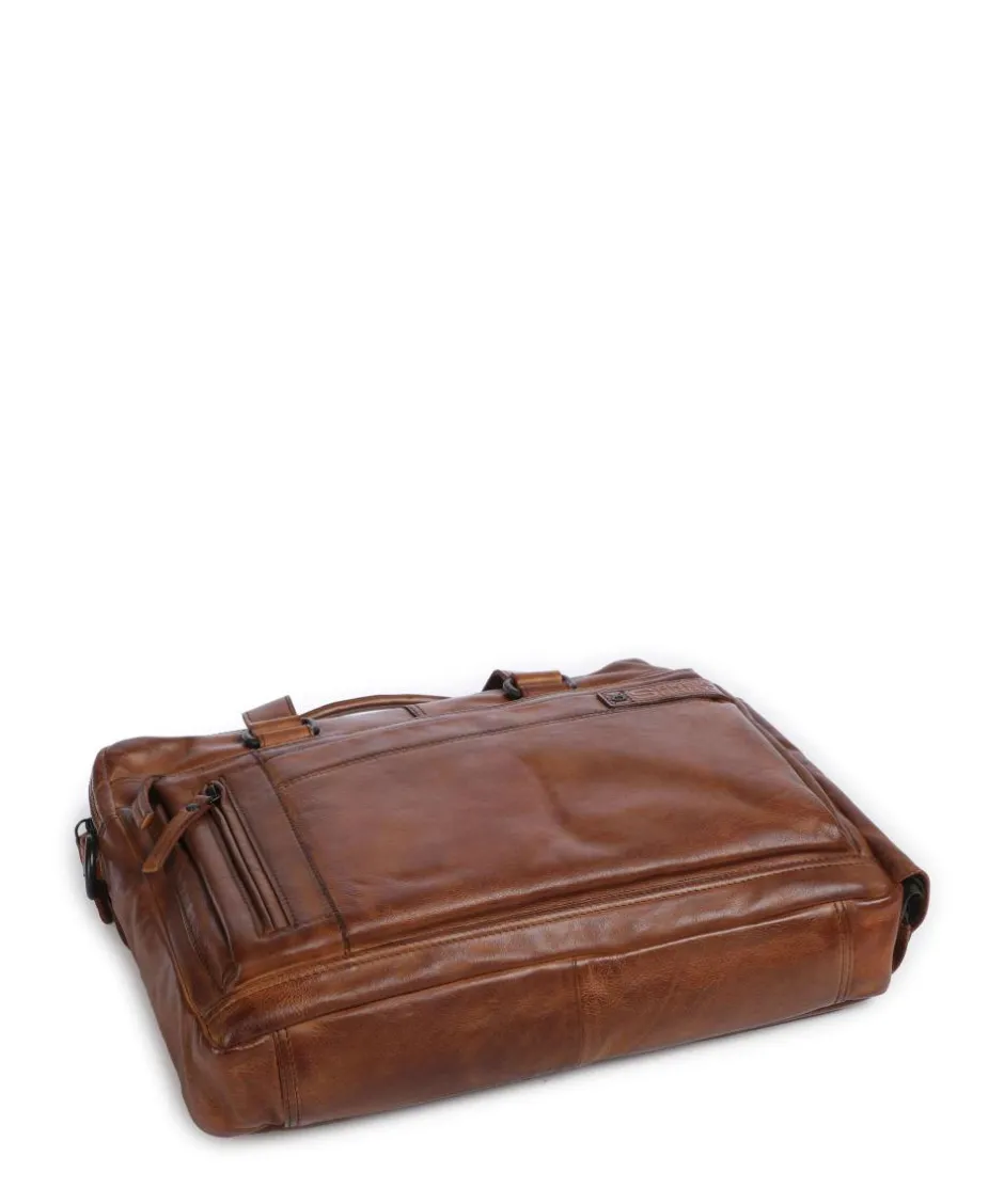 Spikes & Sparrow Business- & Laptop Bags-Apache Brutus Briefcase 15″ fine grain leather