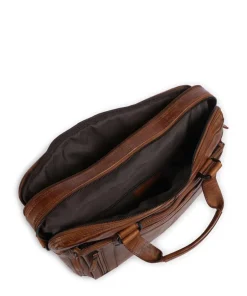 Spikes & Sparrow Business- & Laptop Bags-Apache Brutus Briefcase 15″ fine grain leather