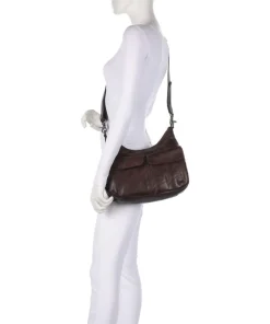 Spikes & Sparrow Shoulder Bags|Crossbody Bags-Apache Caryn Shoulder bag grained cow leather