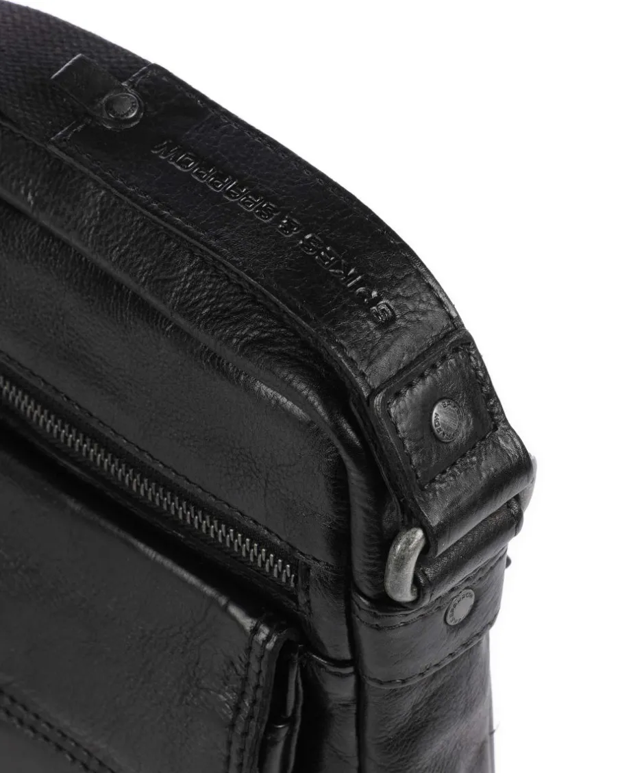 Spikes & Sparrow Crossbody Bags-Apache Crossbody bag fine grain leather