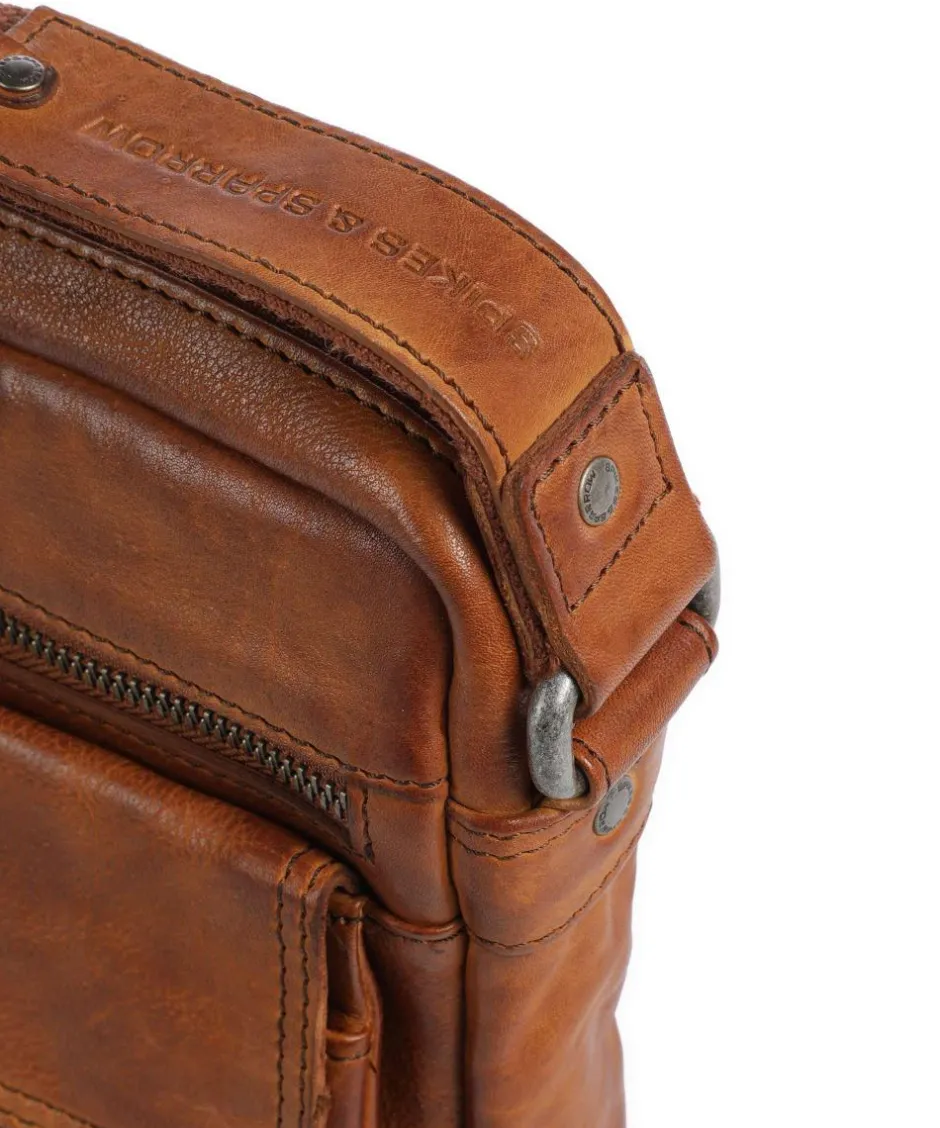 Spikes & Sparrow Crossbody Bags-Apache Crossbody bag fine grain leather