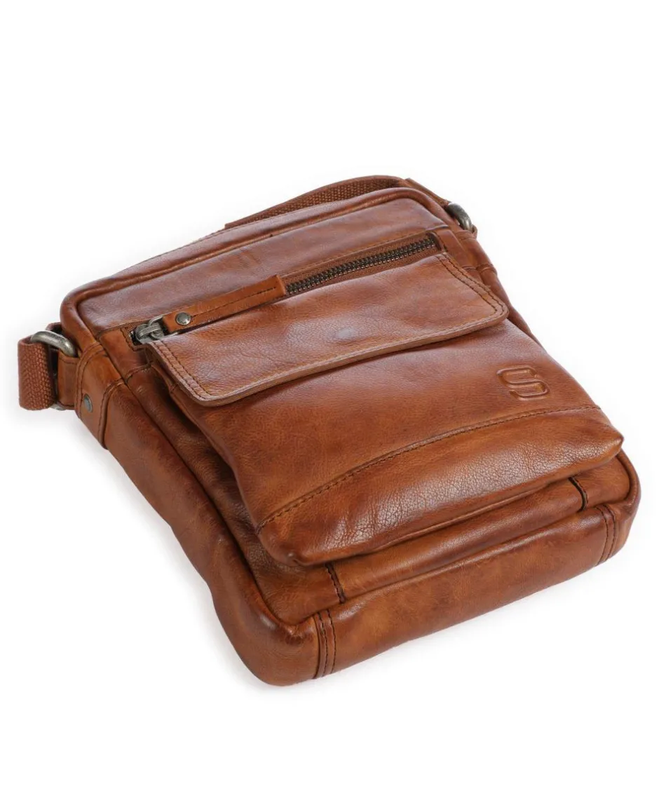 Spikes & Sparrow Crossbody Bags-Apache Crossbody bag fine grain leather