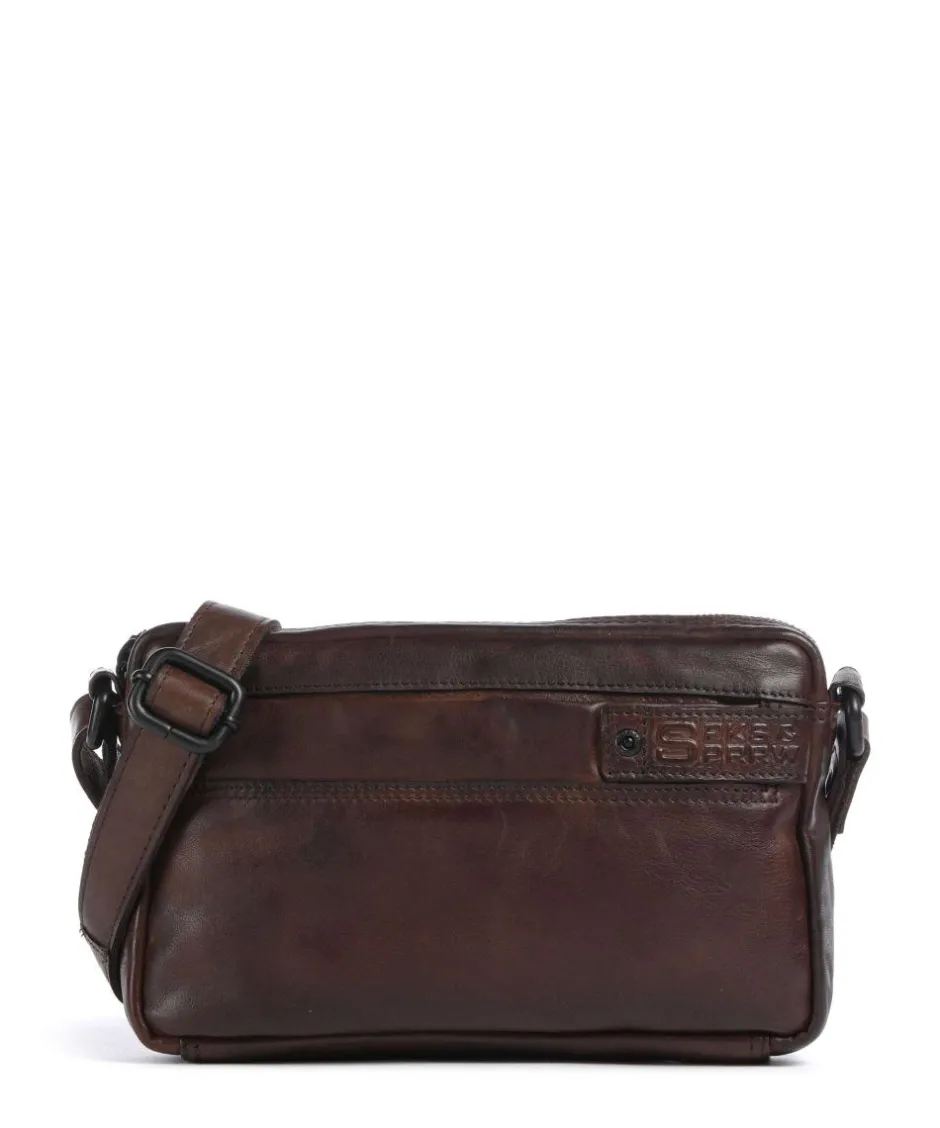 Spikes & Sparrow Crossbody Bags-Apache Hubbert Crossbody bag fine grain leather