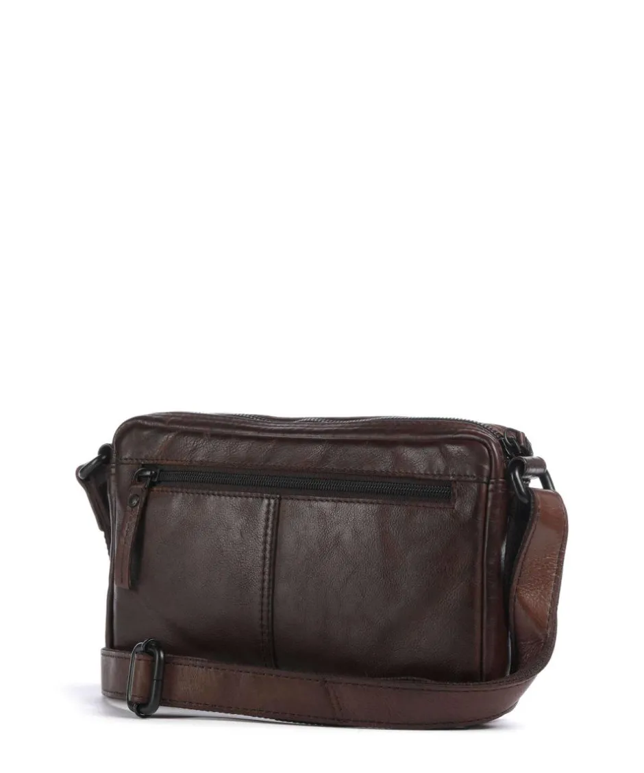 Spikes & Sparrow Crossbody Bags-Apache Hubbert Crossbody bag fine grain leather