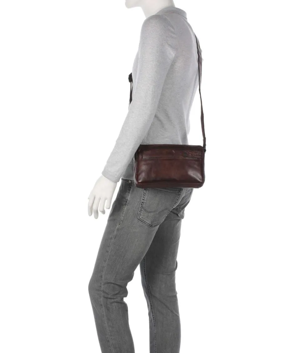 Spikes & Sparrow Crossbody Bags-Apache Hubbert Crossbody bag fine grain leather