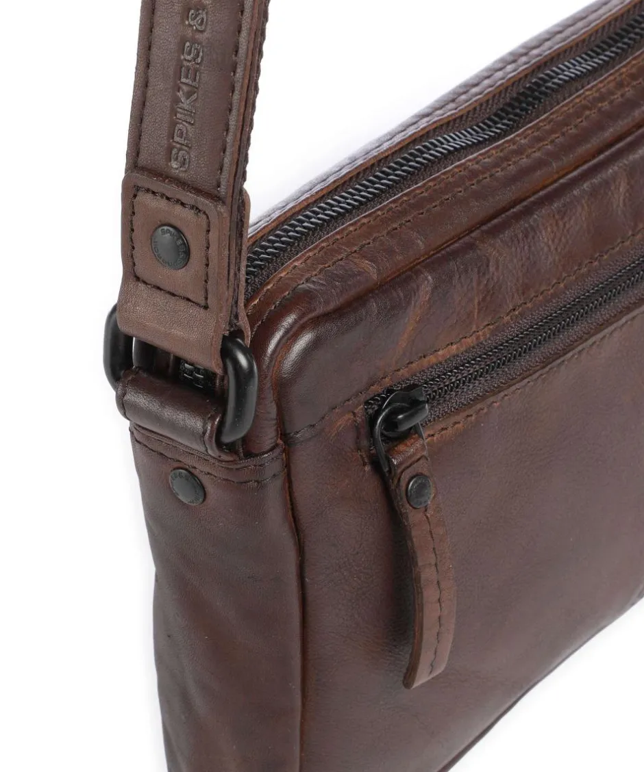 Spikes & Sparrow Crossbody Bags-Apache Hubbert Crossbody bag fine grain leather